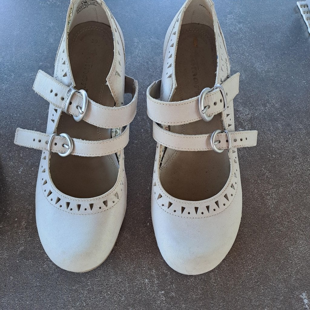licht grijze schoenen van Tamaris, maat 39, Schoenen met lage hakken, Ophalen of Verzenden, Zo goed als nieuw, Tamaries