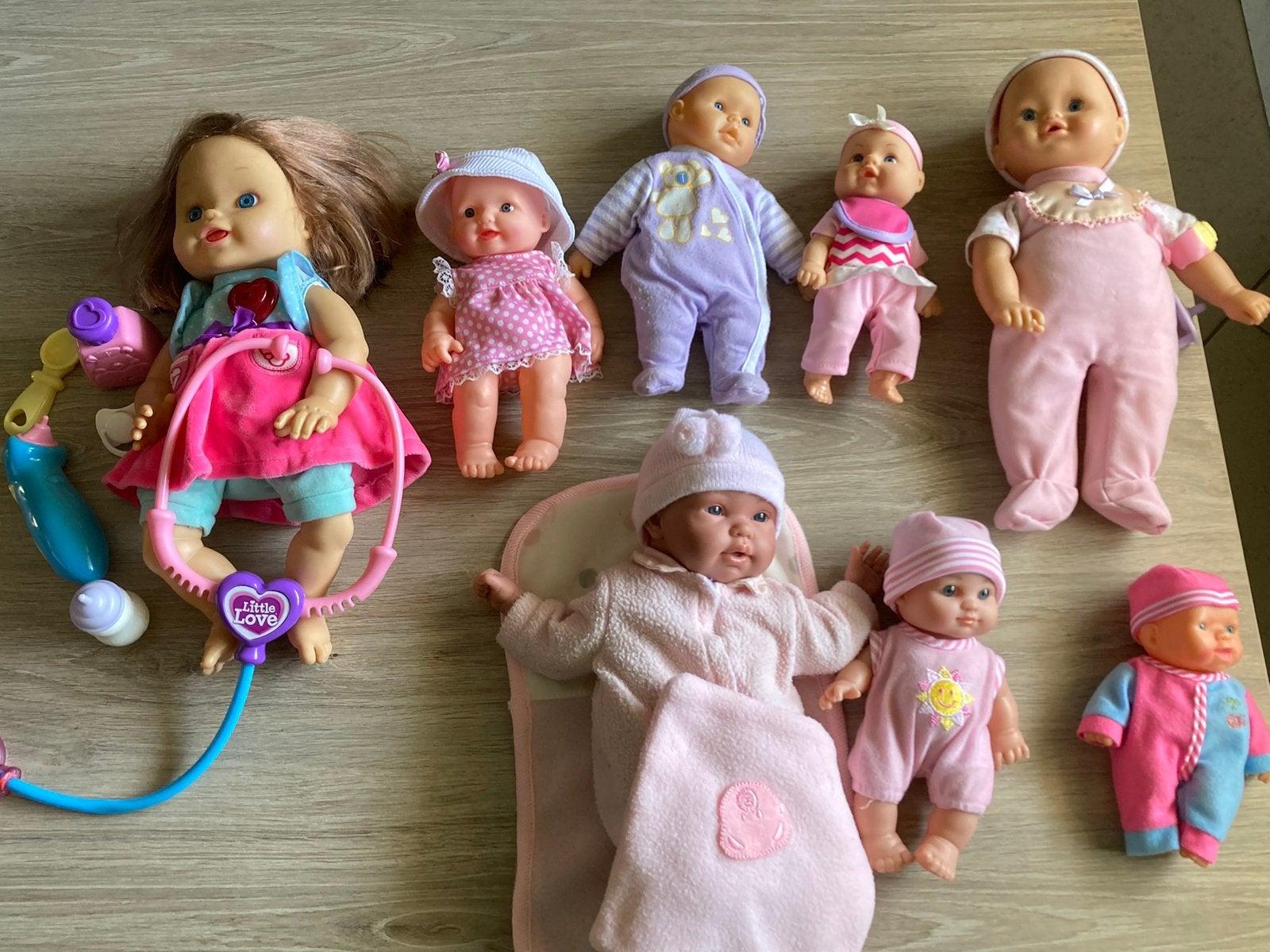 Alle poppen samen af te halen, Kinderen en Baby's, Ophalen, Gebruikt, Babypop