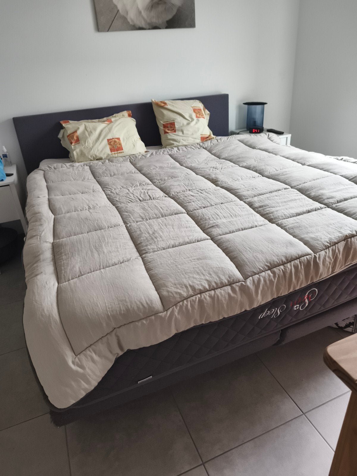 Boxspring met 3 m1m80 op 1m80 Swiss Sense of doe een bod?!!!, Ophalen