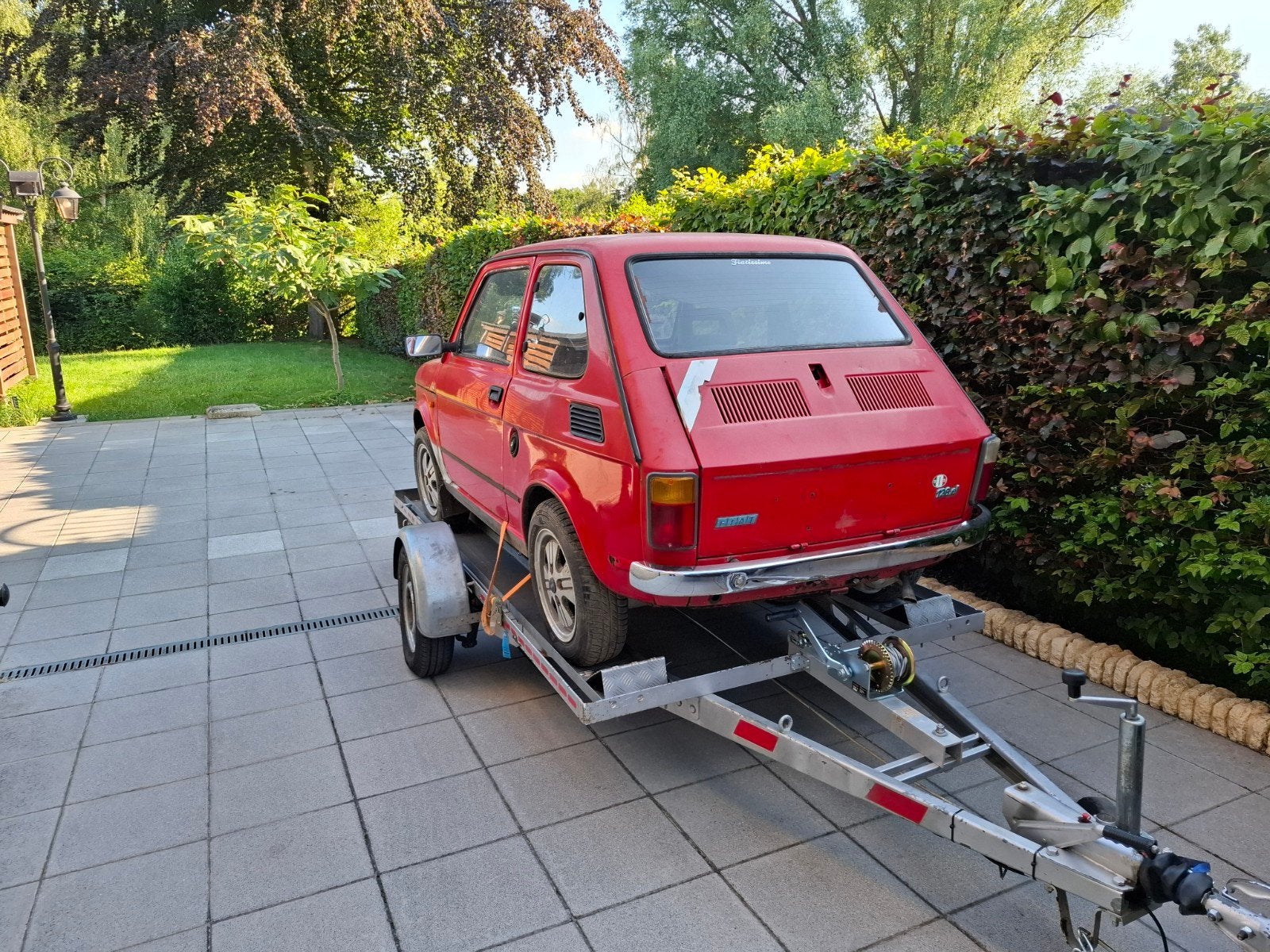 Fiat 126, Ophalen, Fiat