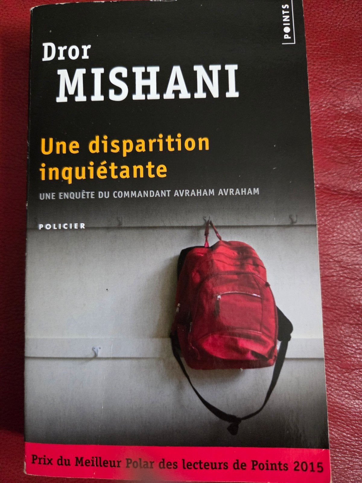 Une disparition inquiétante, Livres, Policiers, Enlèvement