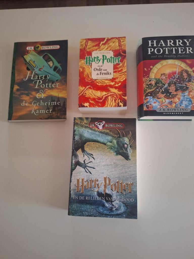 Boeken harry potter, Ophalen