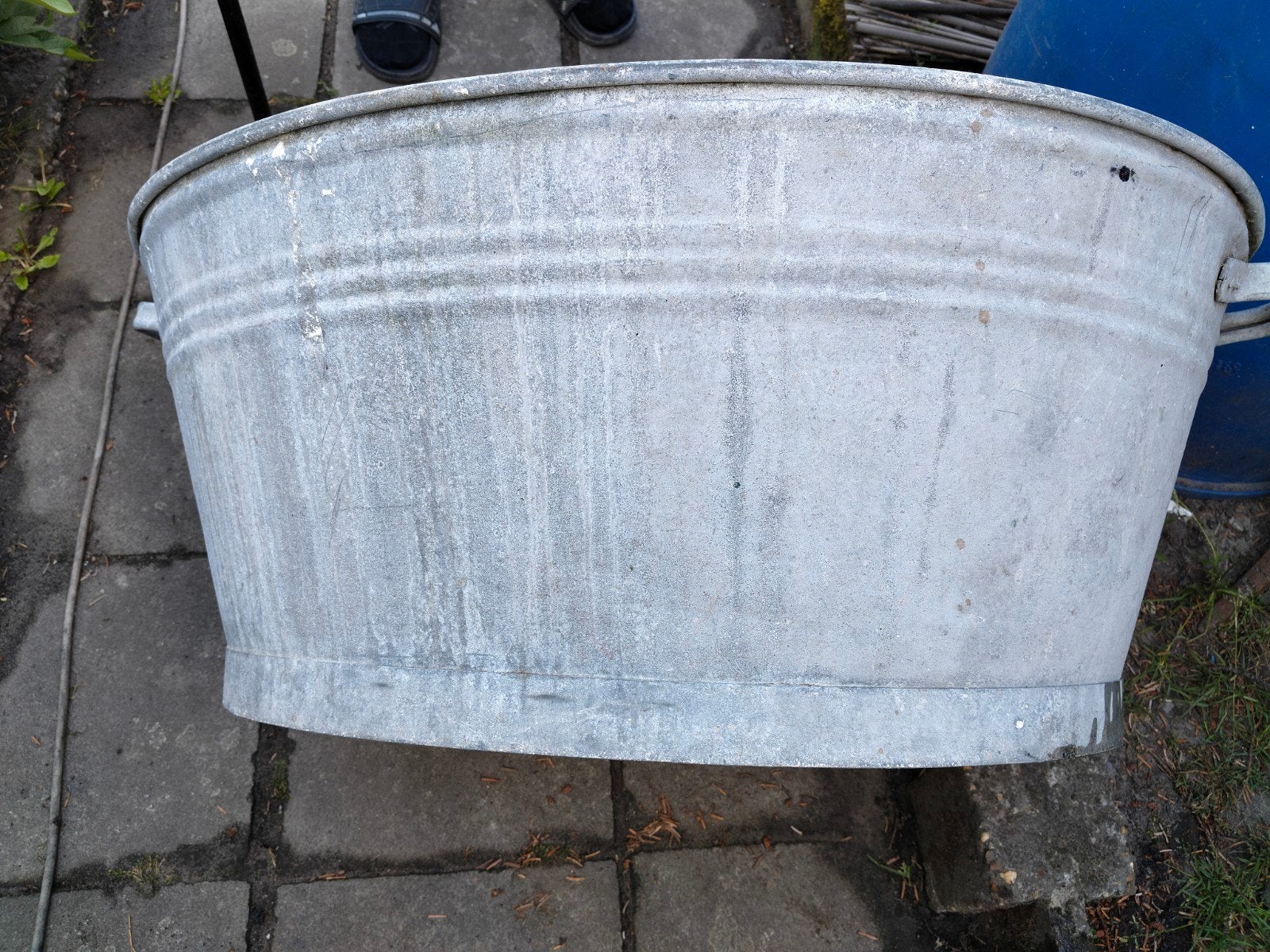 Zinken bad, Tuin en Terras, Bloembakken en Plantenbakken, Ophalen