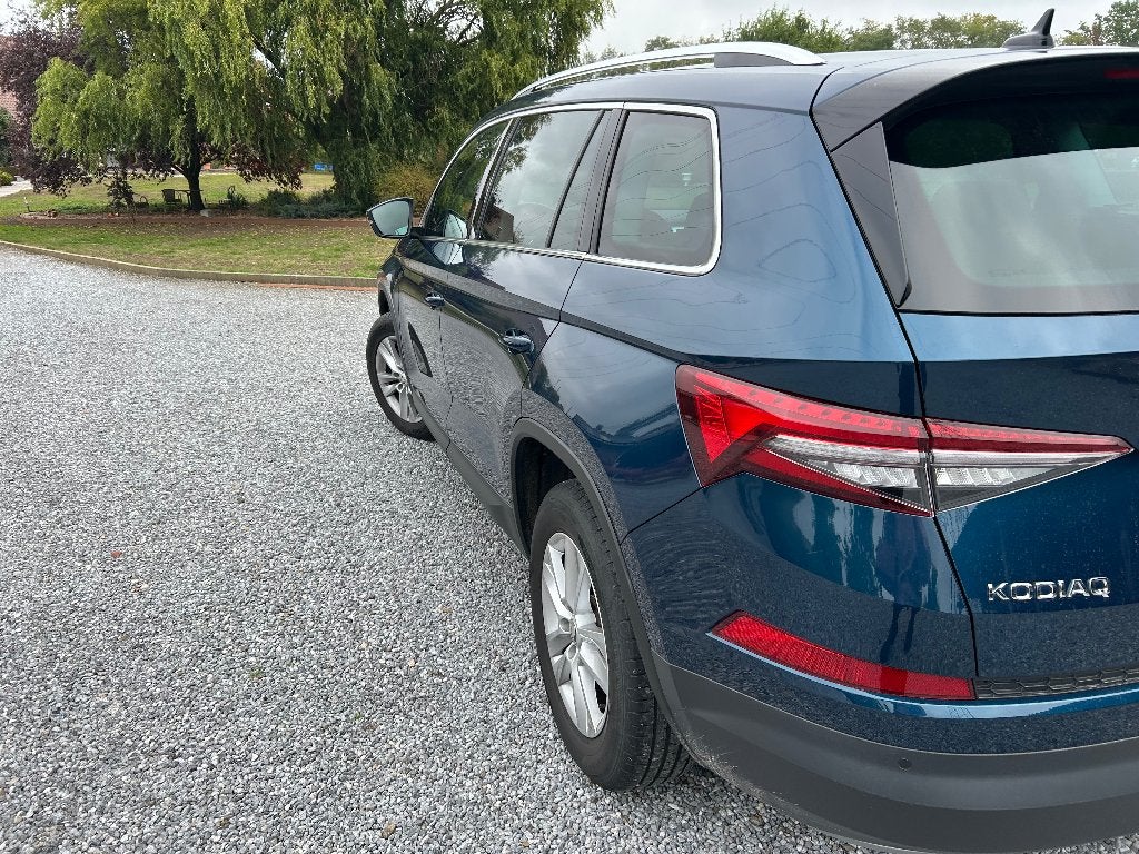 Auto, Auto's, Automaat, 3500 kg, Blauw, Leder en Stof