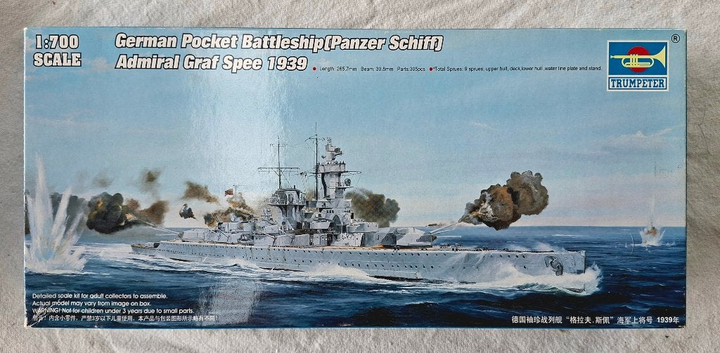 Trompettiste Admiral Graf Spee 1939 1/700, Hobby & Loisirs créatifs, Modélisme | Bateaux & Navires, Enlèvement ou Envoi, Neuf