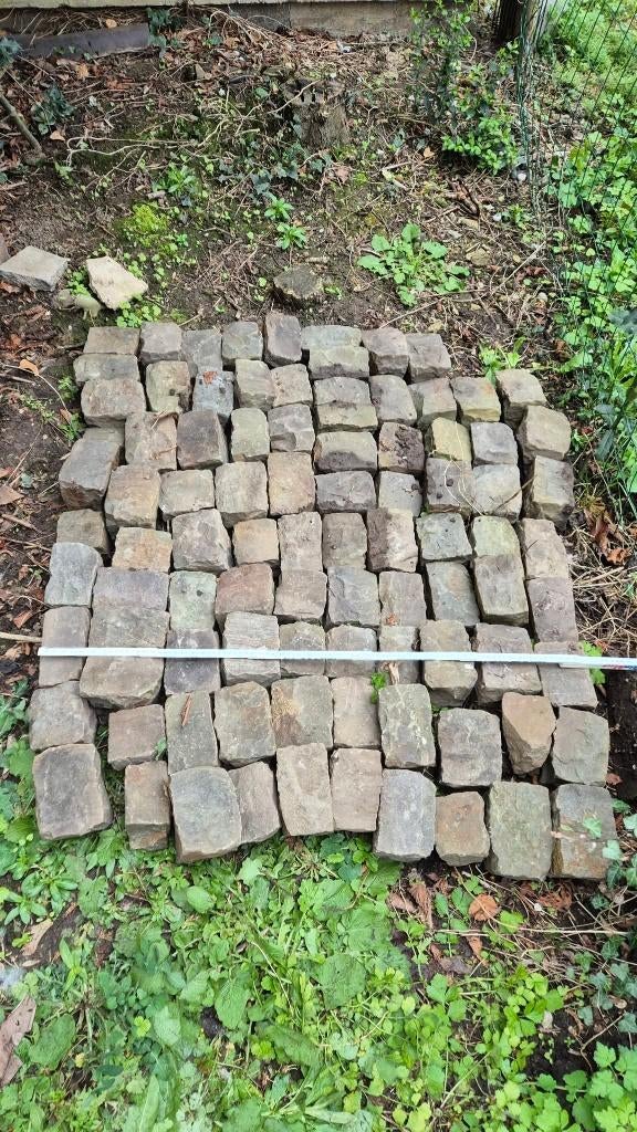 Straatklinkers - 2,5 m2, Tuin en Terras, Ophalen, Gebruikt, Natuursteen, Minder dan 5 m²