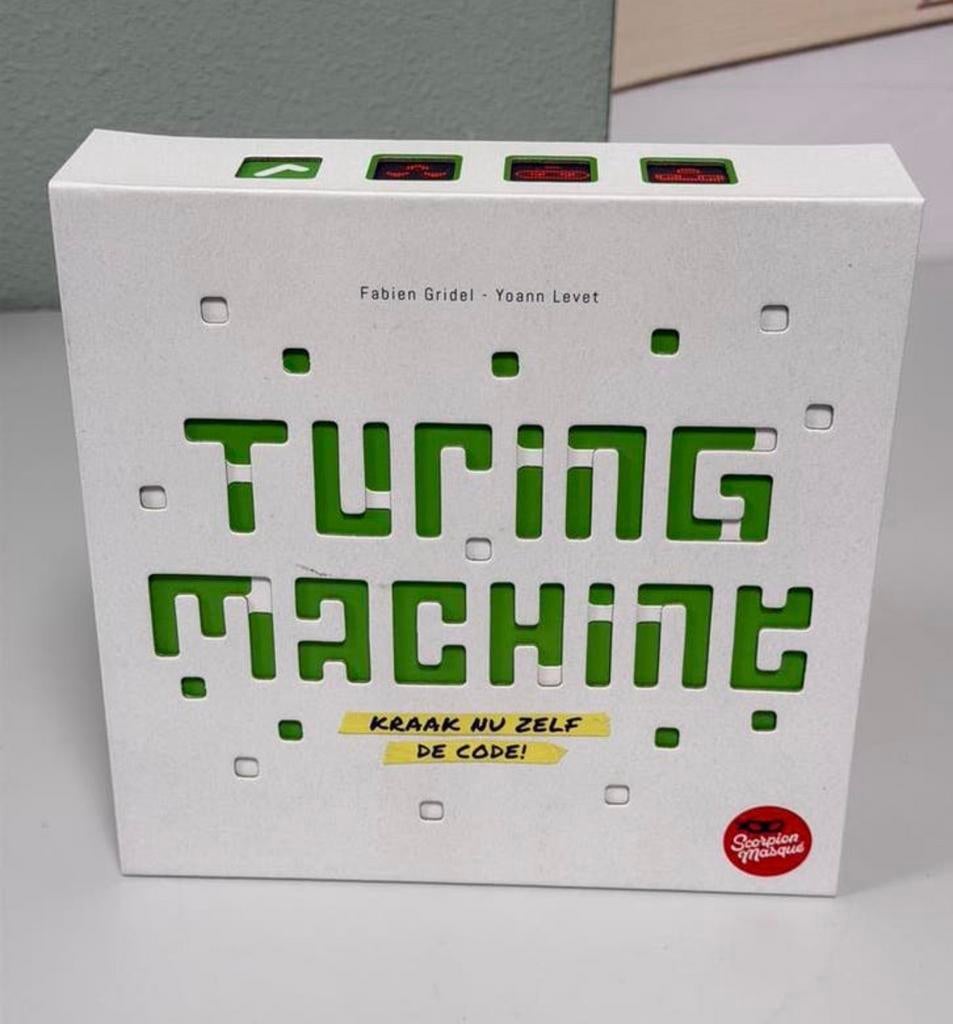 Turing Machine - jeu de plateau nl - déchiffrez vous-même, Trois ou quatre joueurs, Enlèvement ou Envoi, Comme neuf