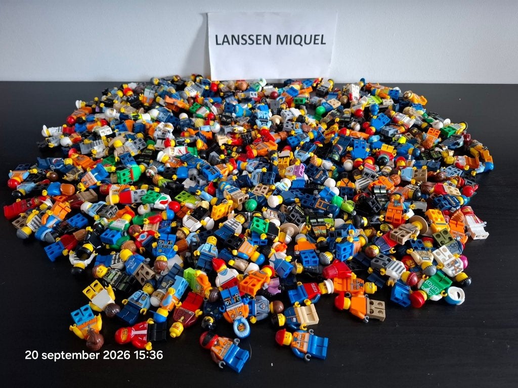 Lot de figurines LEGO à l'état neuf, Complet, Lego, Comme neuf, Minifigurine