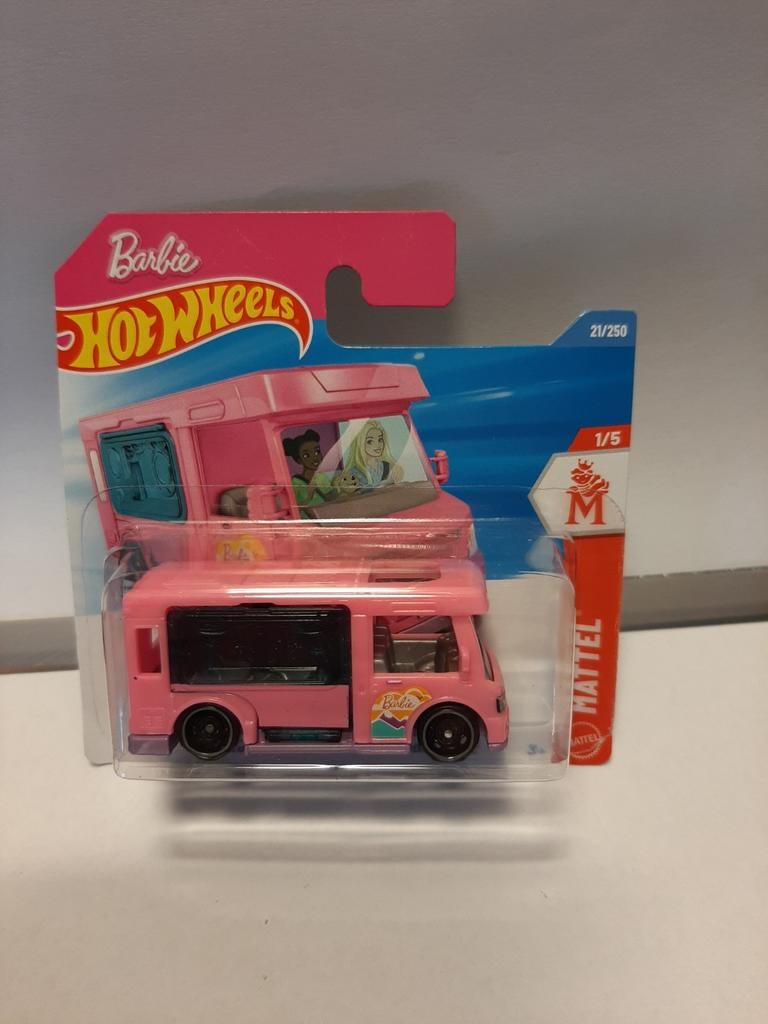 Hotwheels Barbie Dream Camper, Ophalen of Verzenden
