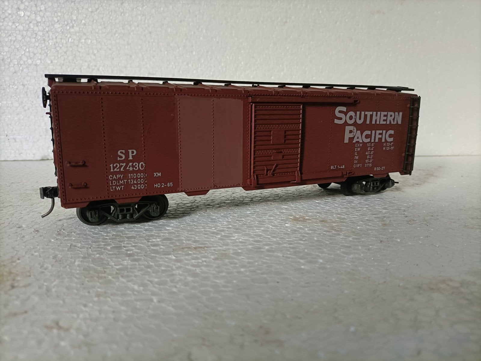 AHM / Kader Spoor O – Southern Pacific Boxcar (SP 127430) +, Ophalen, Wagon
