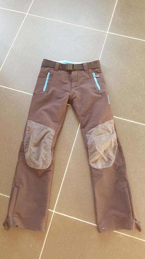 zwarte skibroek Quechua maat 140, Sport en Fitness, Ophalen of Verzenden, Gebruikt, Ski, Kleding