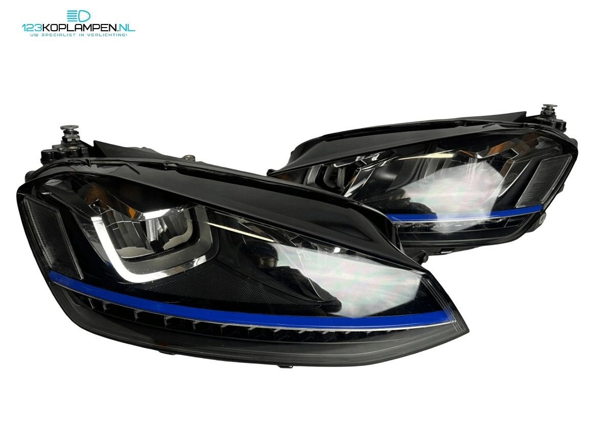 Volkswagen Golf 7 GTE Full LED koplamp koplampen links recht, -, Volkswagen, -, Origine de la pièce connue