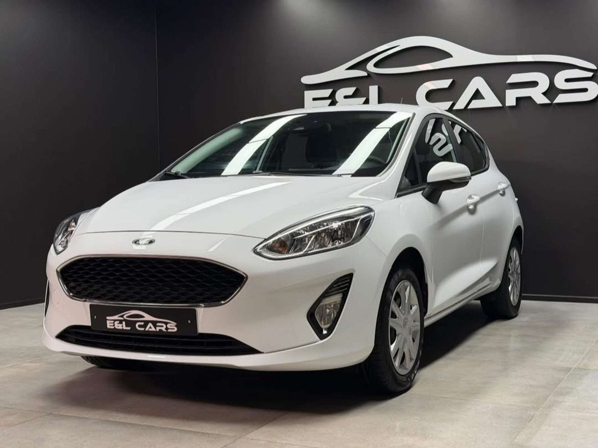 Ford Fiesta Fiesta 1.1i *12 mois de garantie* (bj 2019), Auto's, Stof, Gebruikt, Wit, Bedrijf