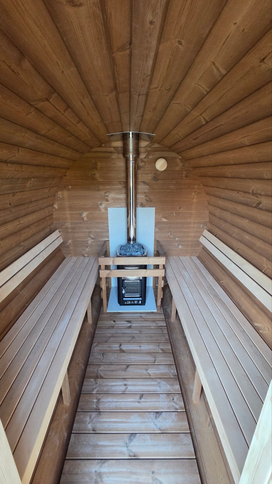 Livraison et installation gratuites du sauna 3M Barrel - 10 , Enlèvement ou Envoi