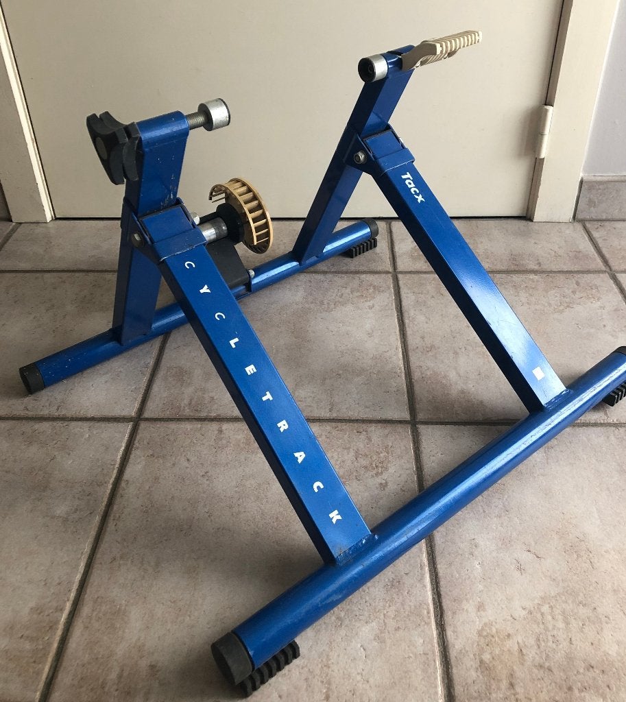 Rouleaux de vélo Tacx « Cycletrack », Sports & Fitness, Enlèvement, Utilisé, Autres types