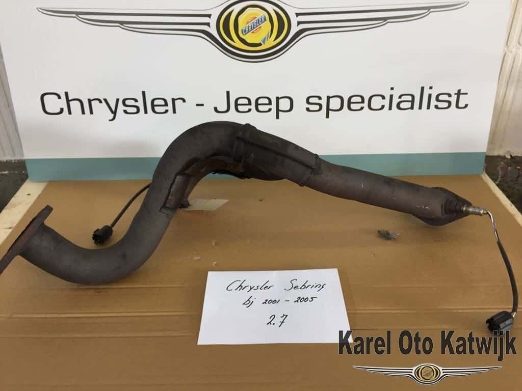 Tussenpijp van catalysator naar uitlaat Chrysler Sebring 2.7, Gebruikt, -, -, Ophalen of Verzenden