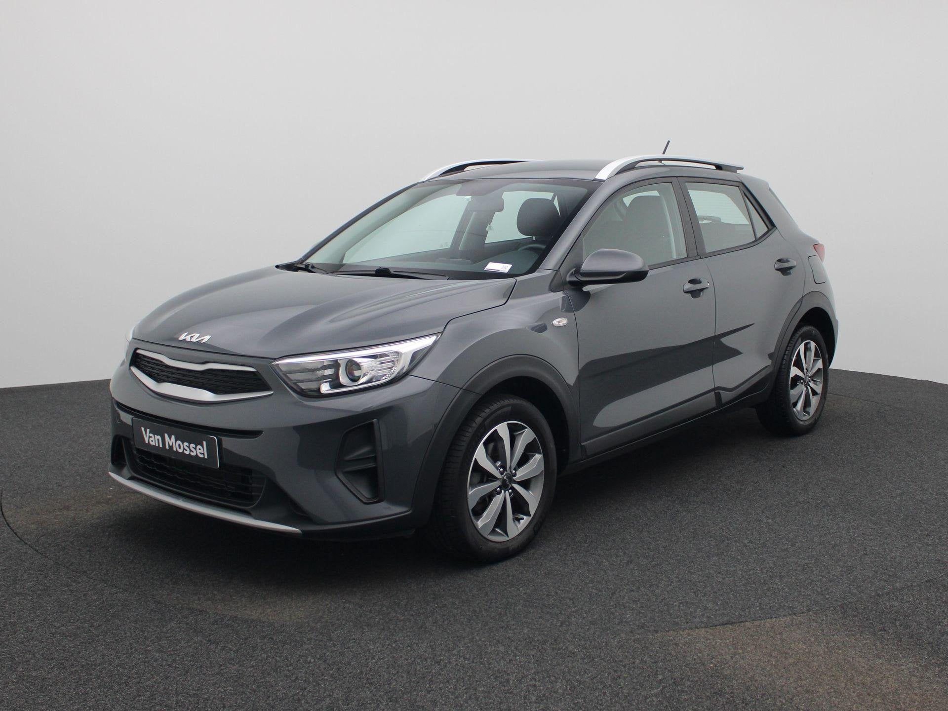 Kia Stonic 1.0 T 100 Urban Edition, Autos, Kia, Argent ou Gris, Euro 6, Entreprise, Boîte manuelle