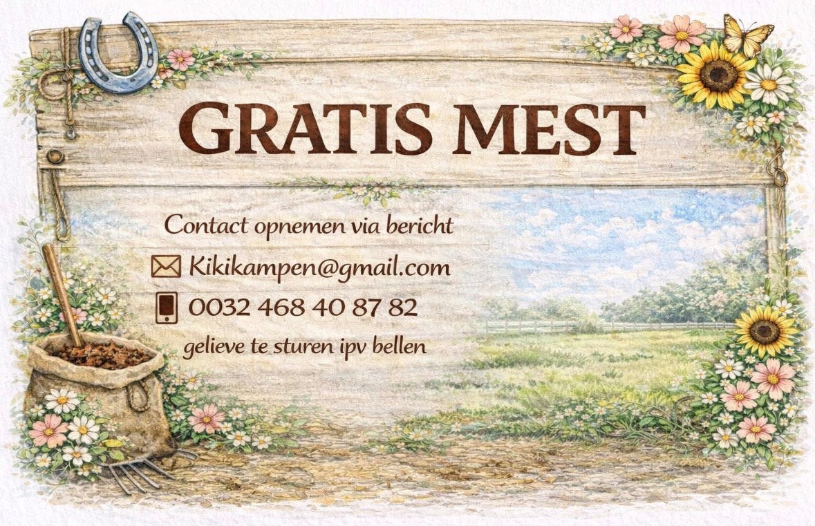 Paardenmest, Ophalen, Mest