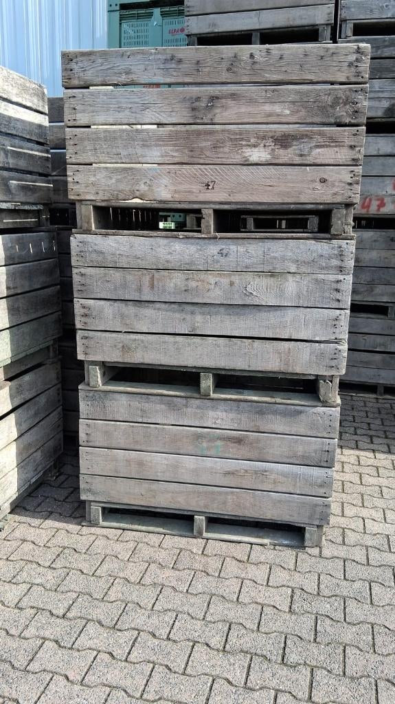 sterke eiken fruitkisten, Tuin en Terras, Ophalen