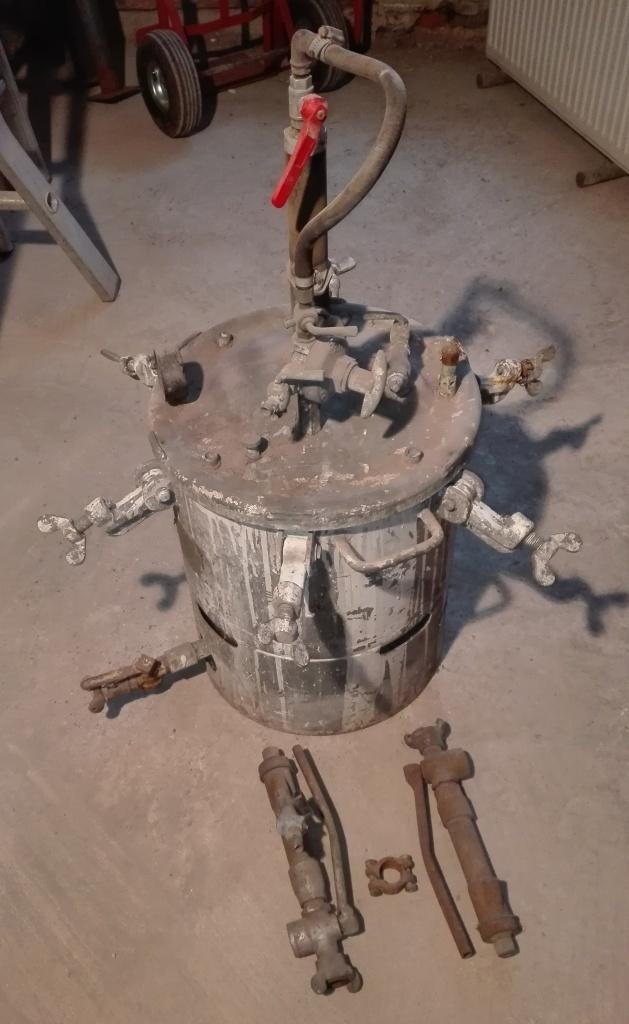 Cuve à pression, Enlèvement, Utilisé