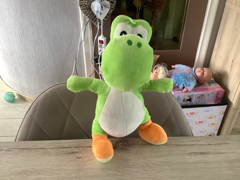 Personnage en peluche Supermario Yoshi (33 cm), Enlèvement ou Envoi, Comme neuf, Super Mario, Autres types