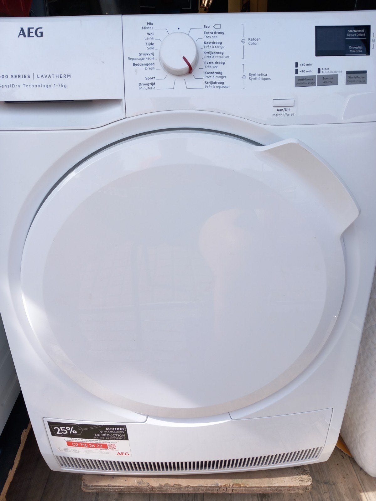 AEG condensatie droogkast in nieuwstaat, Elektronische apparatuur, Droogkasten, Ophalen of Verzenden
