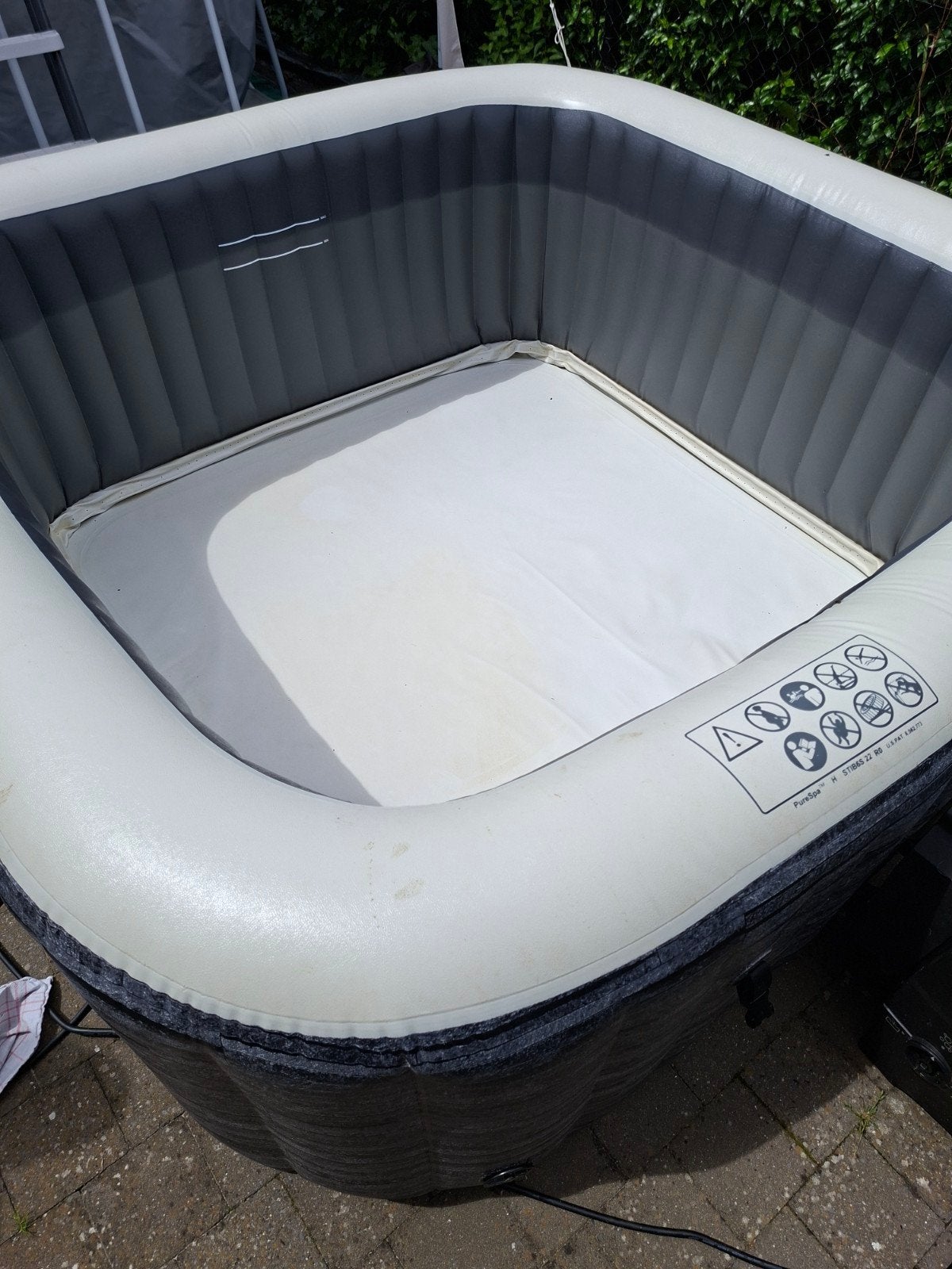 Intex PureSpa Greystone Deluxe 2.5 jaar oud, Enlèvement