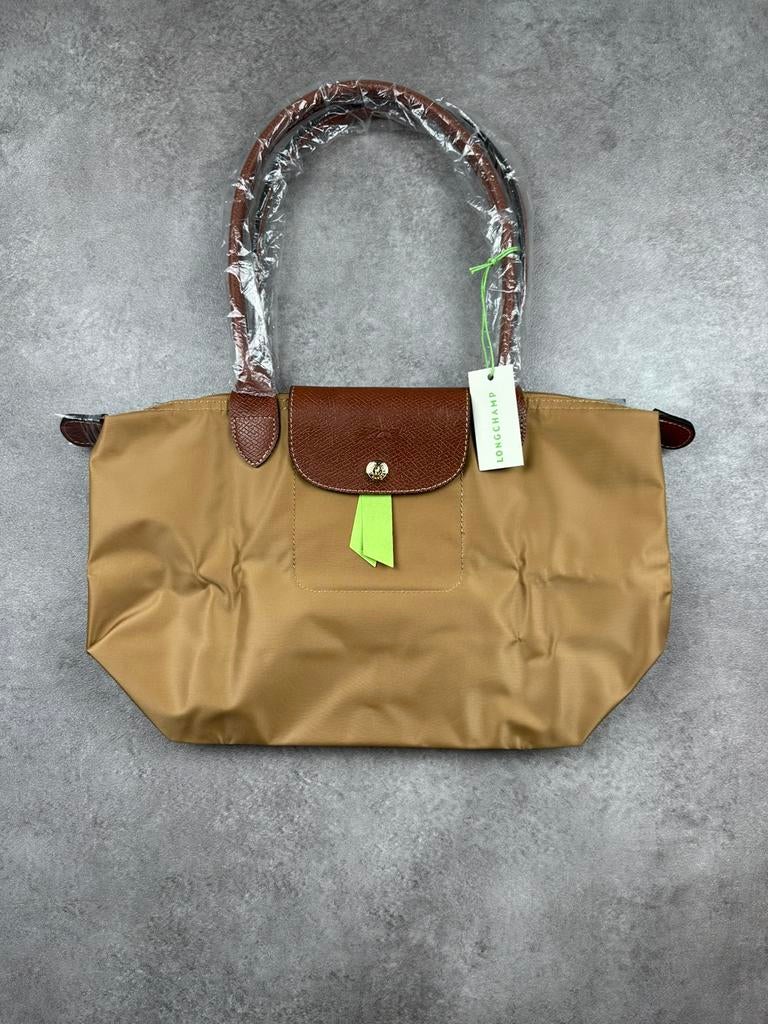 Longchamp Le Pliage, Ophalen of Verzenden, Nieuw, Geel, Handtas