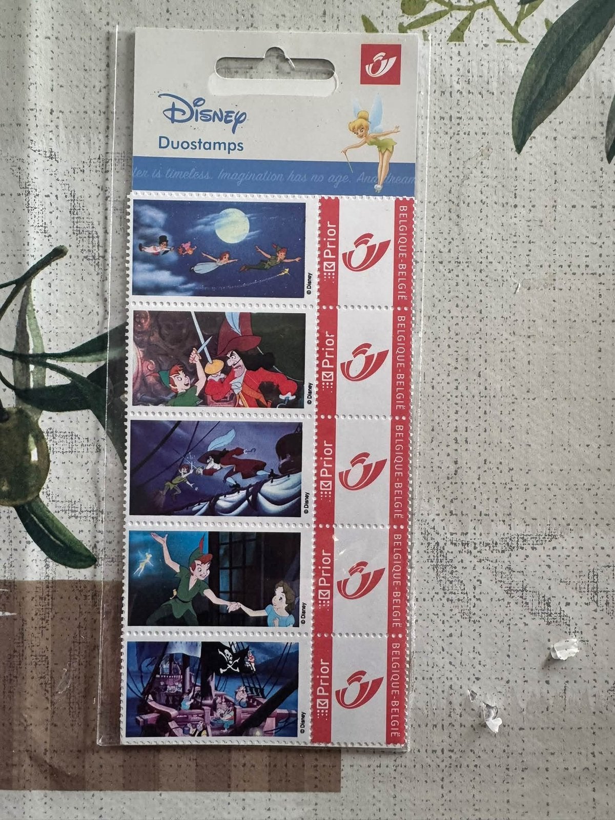 Duostamp disney (timbres belgique), Enlèvement ou Envoi