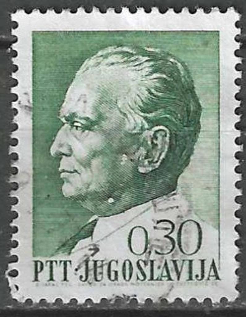 Yougoslavie 1968 - Yvert 1150 - Maréchal Tito (ST), Timbres & Monnaies, Timbres | Europe | Autre, Envoi, Affranchi