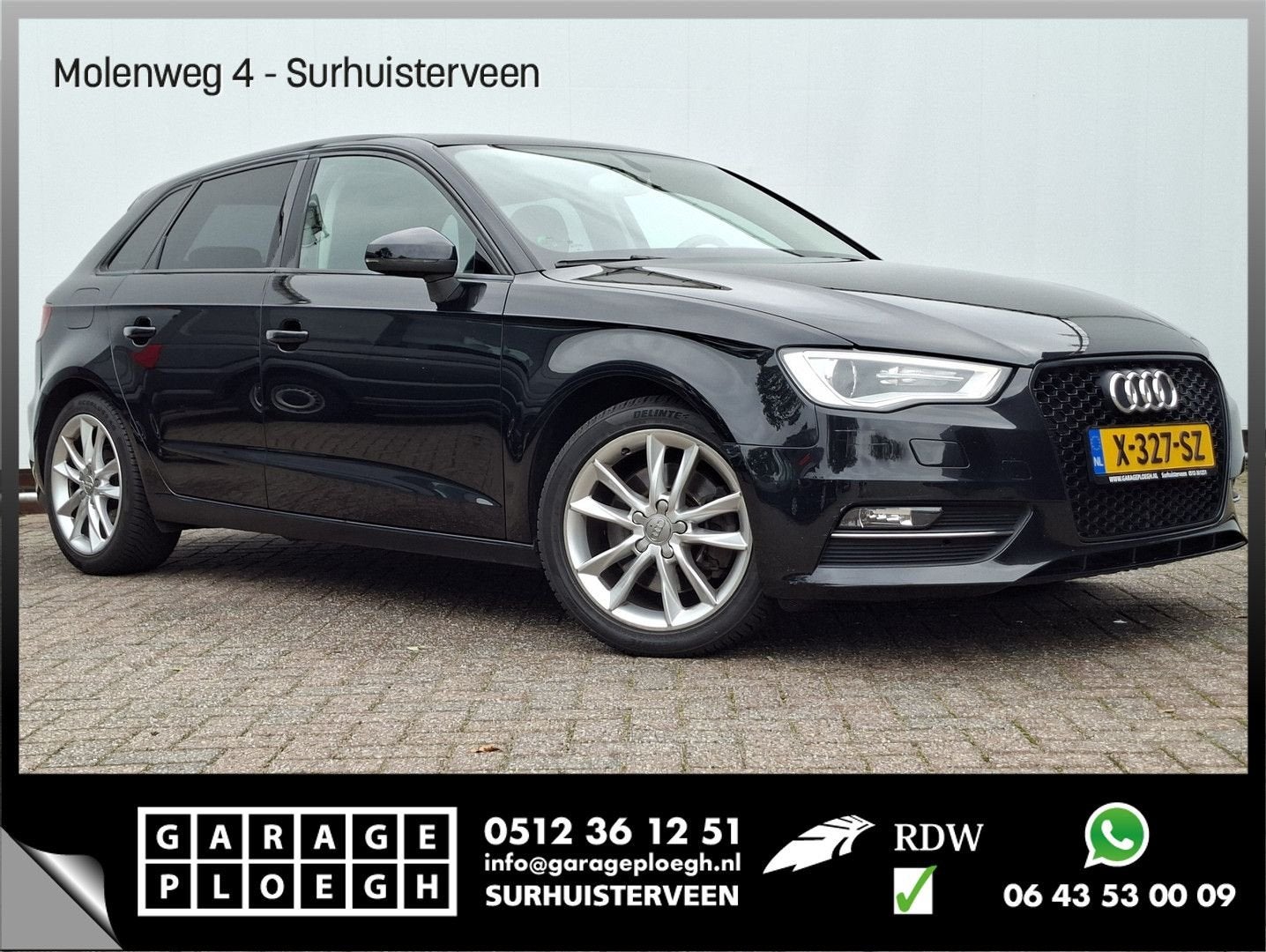 Audi A3 Sportback 1.8 TFSI Ambition Pro Line S Automaat Nav/, Auto's, Automaat, 129 g/km, Zwart, Bedrijf
