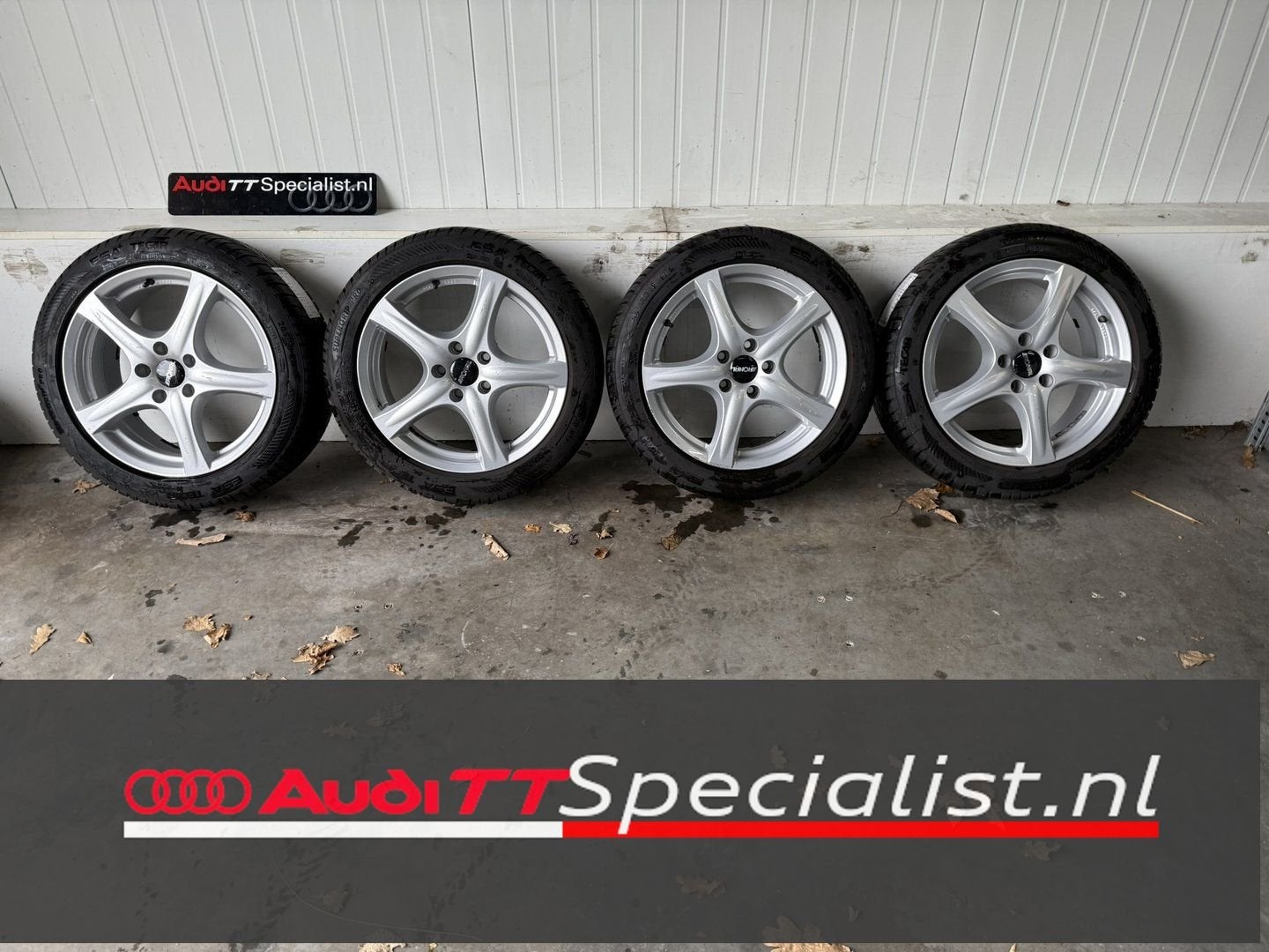 Winterbanden set 17 inch Audi TT MK2, Auto-onderdelen, Banden en Velgen, Ophalen, Gebruikt, -, -