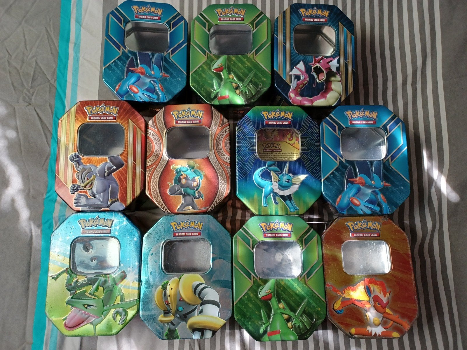 Boites et pièces pokemon, Enlèvement
