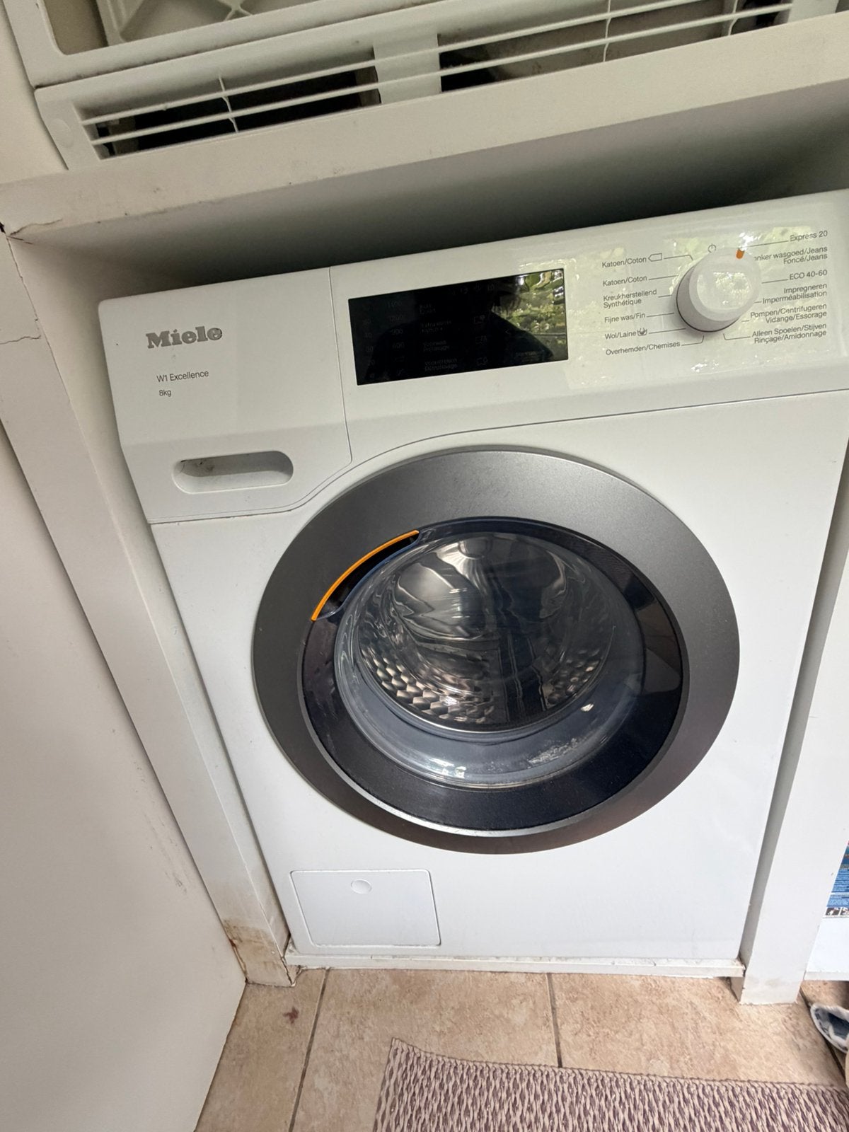 Miele W1 Excellence 8 kg, Enlèvement, Utilisé