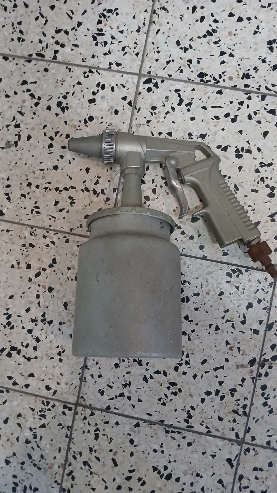 pistolet à sabler, Enlèvement, Utilisé
