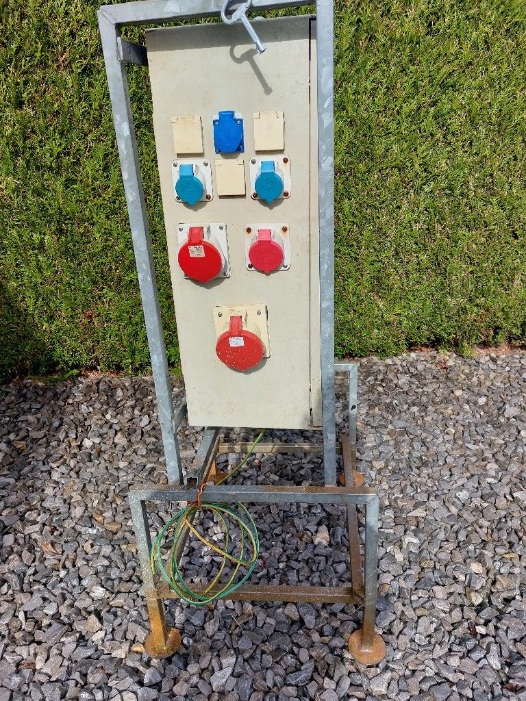 werfkast 63A, Doe-het-zelf en Bouw, Ophalen, Stopcontact