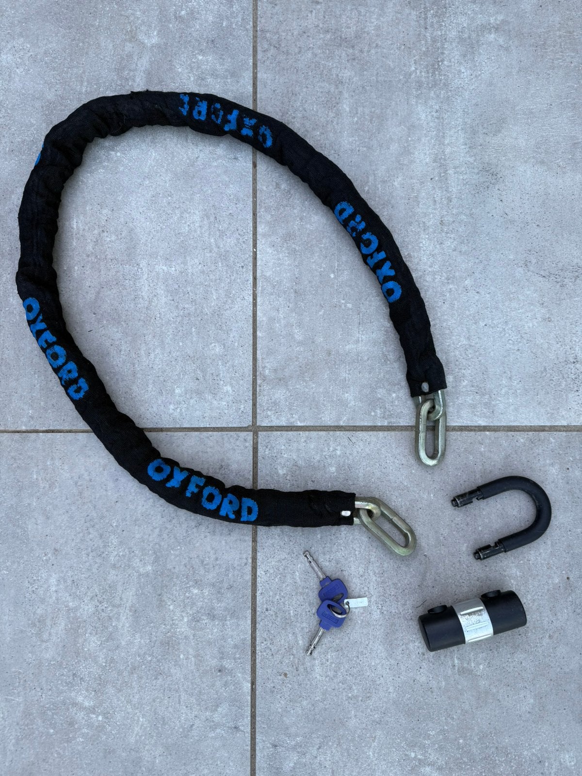 Verrou à chaîne Oxford Heavy Duty 3,54 kg + 2 clés, Vélos & Vélomoteurs, Accessoires vélo | Cadenas de vélo, Enlèvement ou Envoi