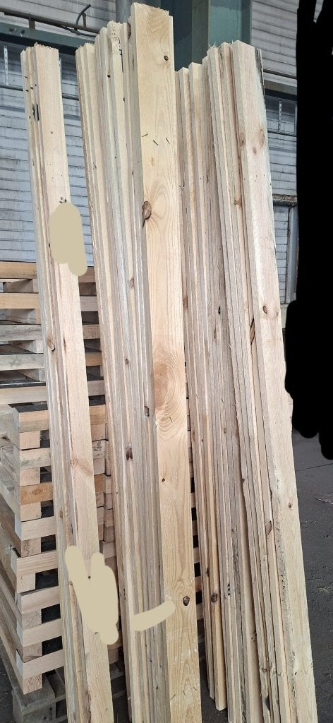 Planche de bois  +-50 pcs, Doe-het-zelf en Bouw, Hout en Planken, Ophalen, Gebruikt, Minder dan 25 mm, 200 tot 250 cm