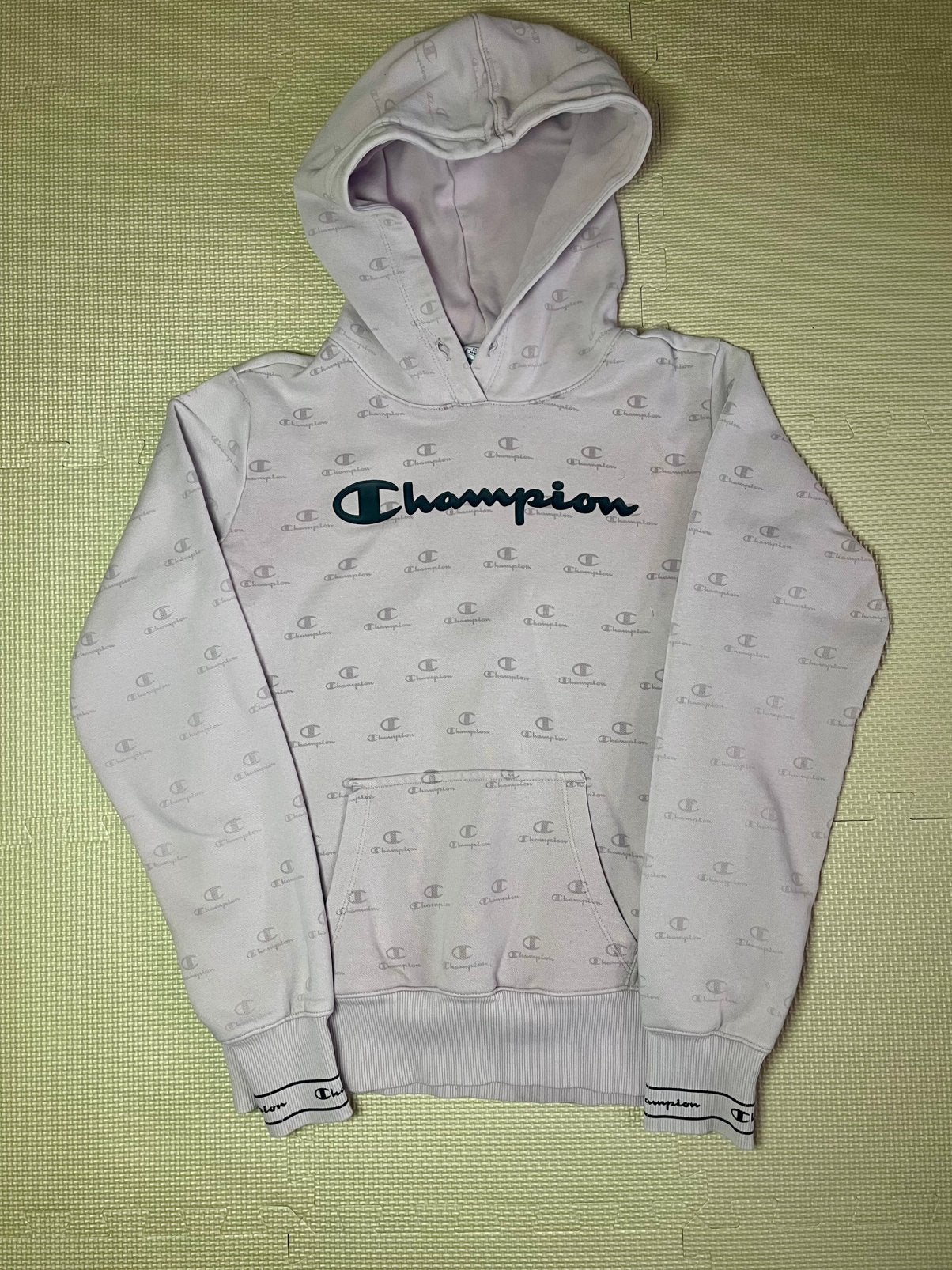 Sweat à capuche Champion rose poudré – Taille M, Enlèvement ou Envoi, Porté, Taille 38/40 (M), Rose