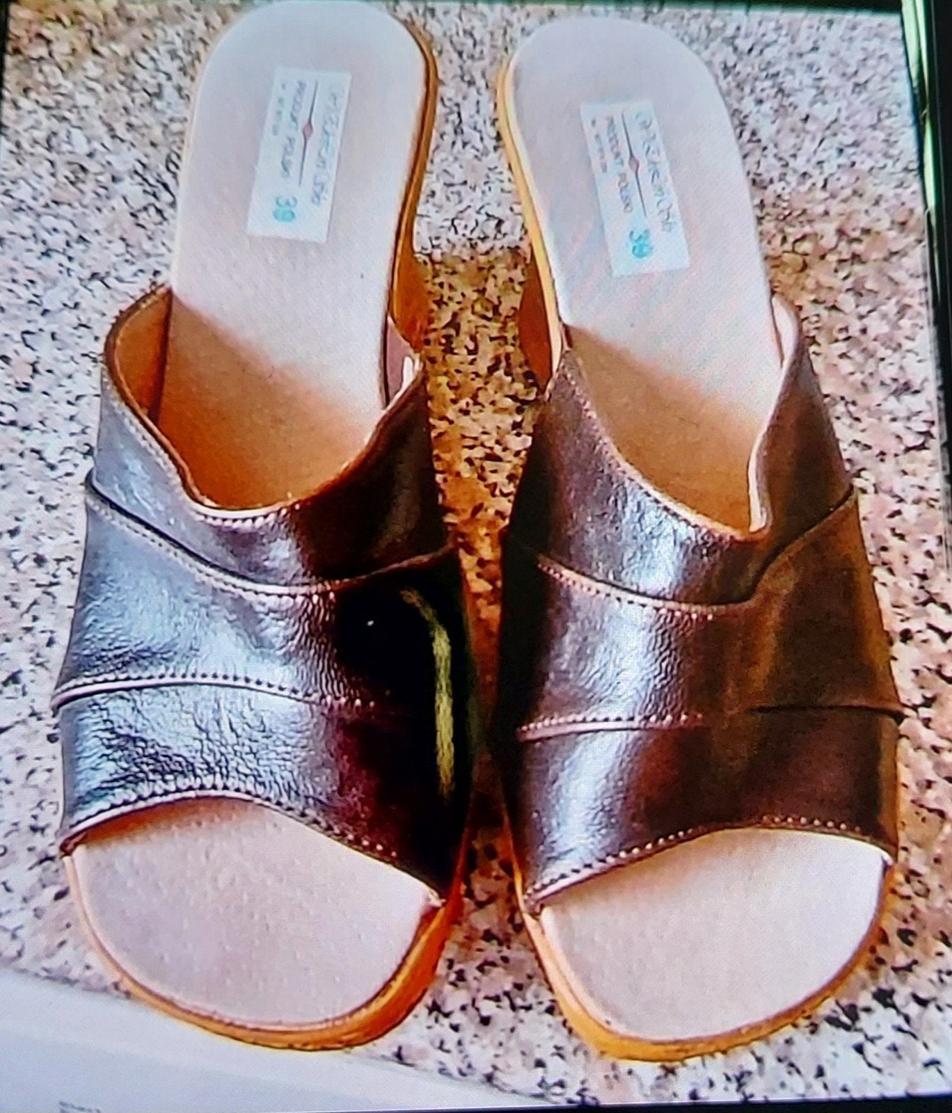 mule marron 39 talon 6cm, Enlèvement ou Envoi