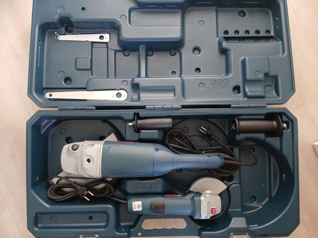Bosch Professional 2 machine set haakse slijpmachines, Doe-het-zelf en Bouw, Gereedschap | Slijpmachines, Ophalen, Zo goed als nieuw
