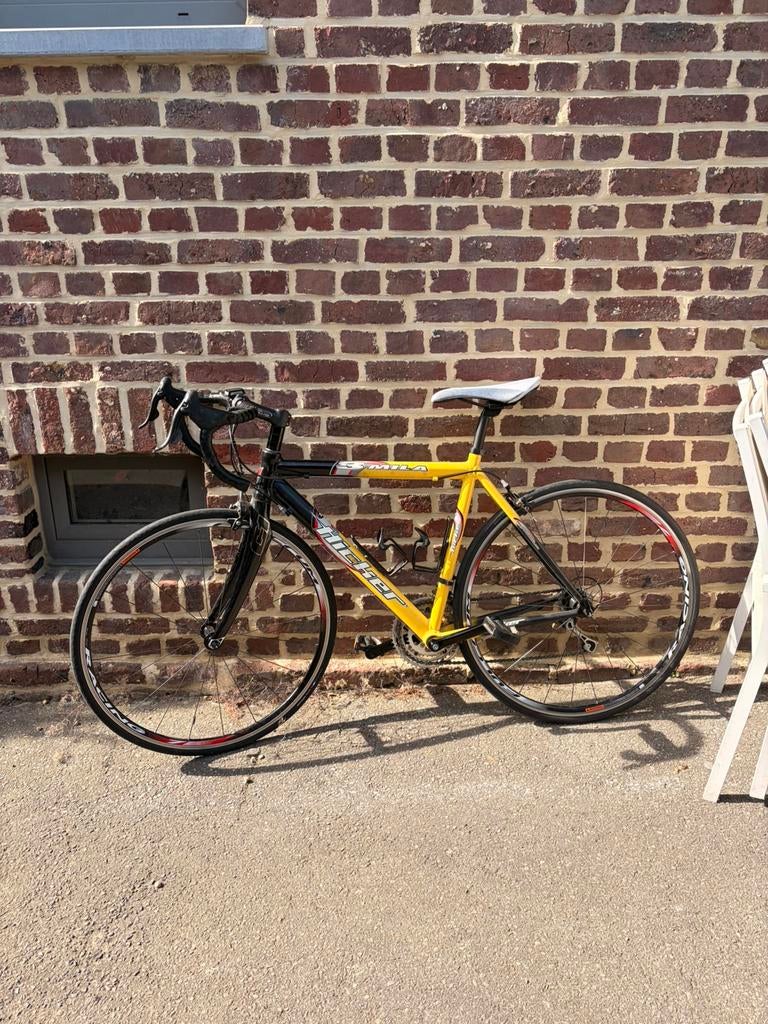 Retro koersfiets maat M/L (170-180cm), Autres marques, Frein sur jante, Aluminium, Enlèvement