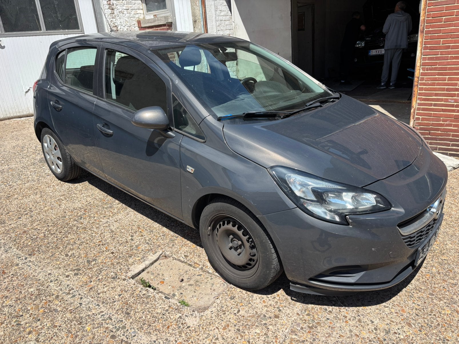 Opel CORSA 1.3 essence 2016, Auto's, Voorwielaandrijving, Stof, Bedrijf, Zilver of Grijs