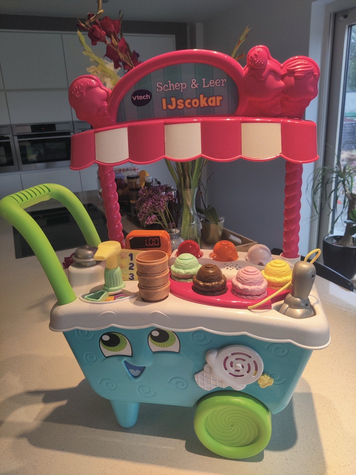 VTech ijscokar, Ophalen