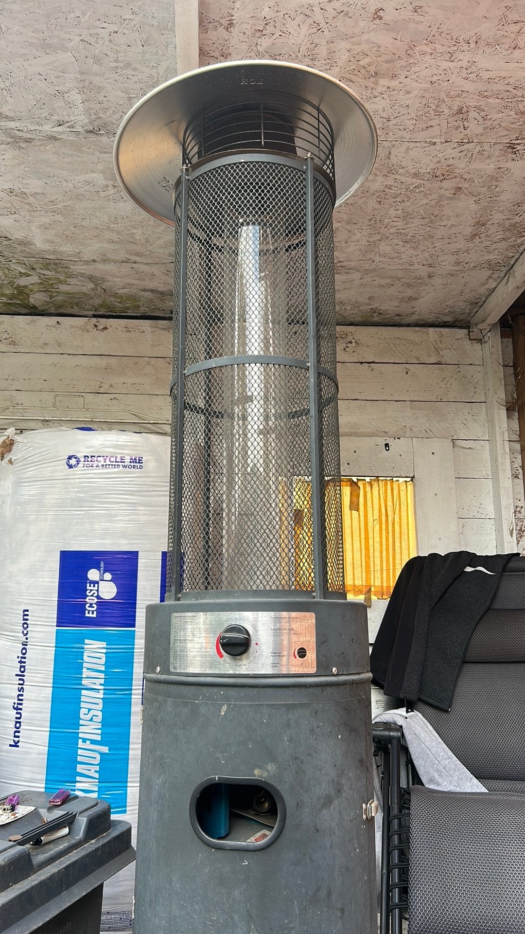 Terrasverwarmer, Ophalen, Zo goed als nieuw