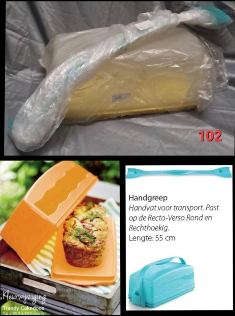 Tupperware Cakedozen (zie omschrijving), Neuf, Enlèvement ou Envoi, Autres couleurs, Compatible lave-vaisselle