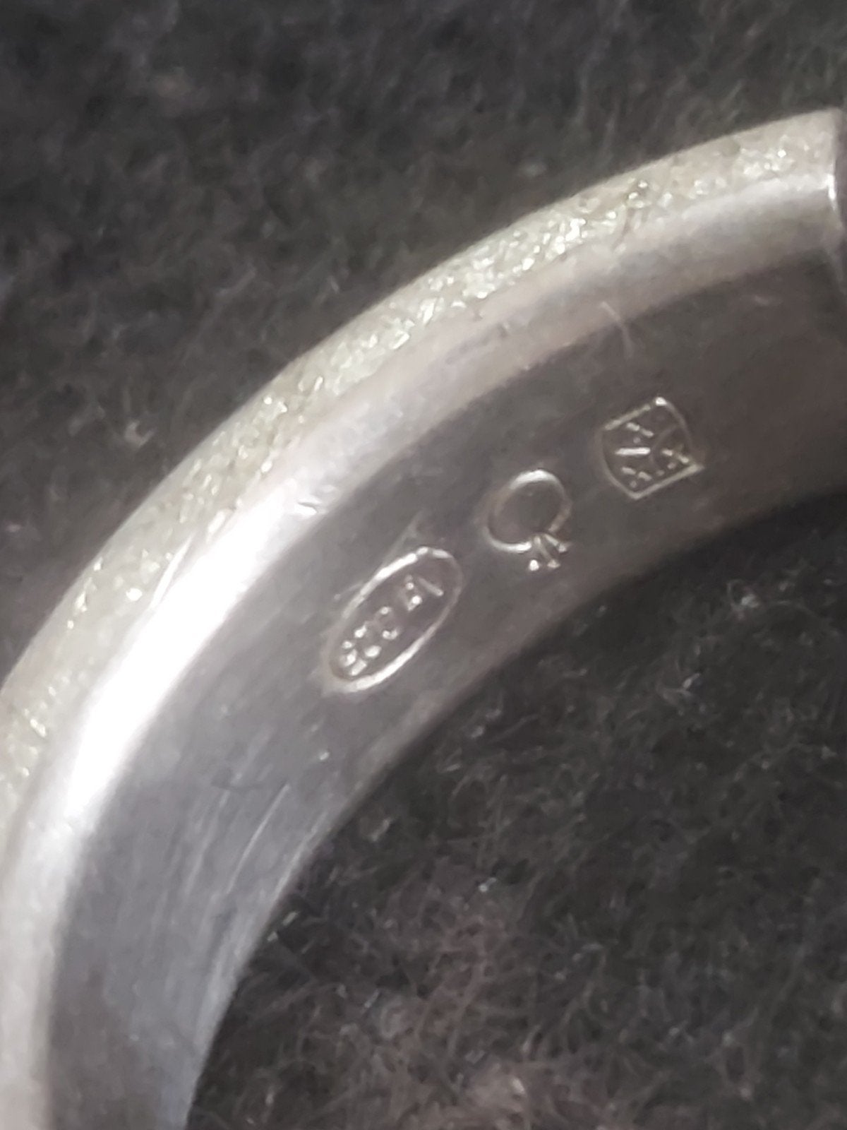 Zilver Ring, Enlèvement ou Envoi, Comme neuf, Argent, Argent