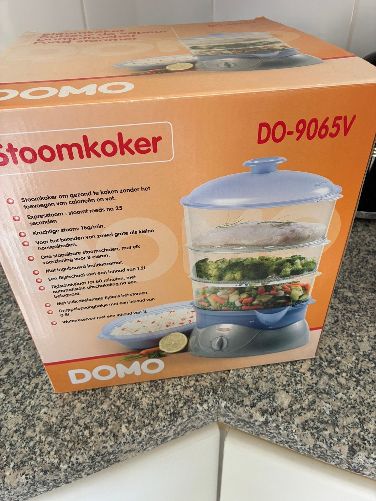 Domo stoomkoker, Elektronische apparatuur, Stoomapparaten, Ophalen, Nieuw