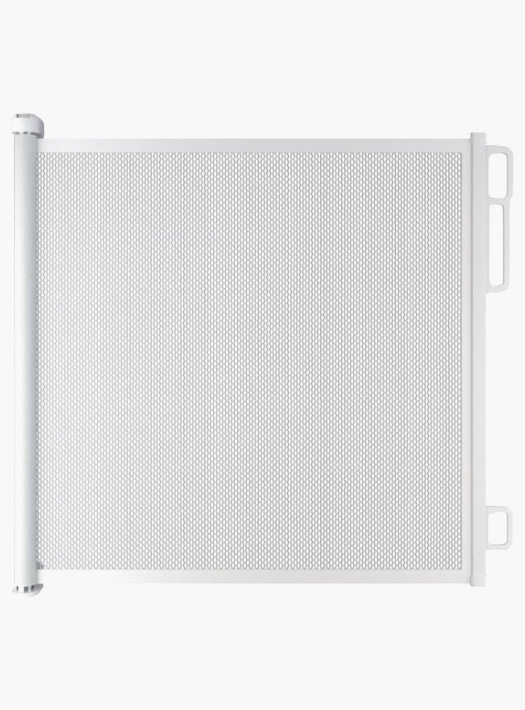 Oprolbaar kinderhekje - wit - hoogte 88 cm, Kinderen en Baby's, Overige materialen, Ophalen of Verzenden, Zo goed als nieuw, 100 tot 115 cm