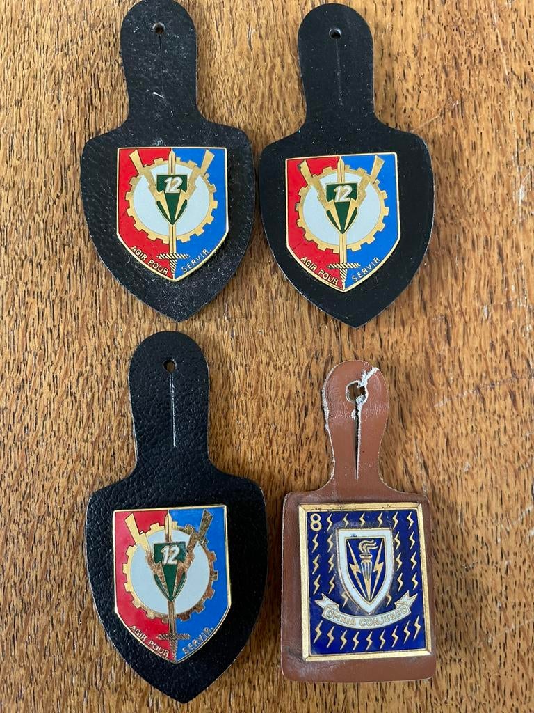 ABL borsthangers, Verzenden, Landmacht, Embleem of Badge